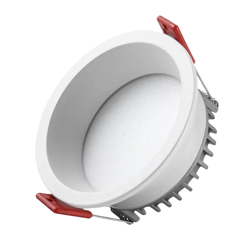 Recessed Anti-glare LED COB Downlight 12W 15W 18W 24W Dimmable 85-265V Ceiling Lamp Spot Light Home Living Room Bedroom Lighting