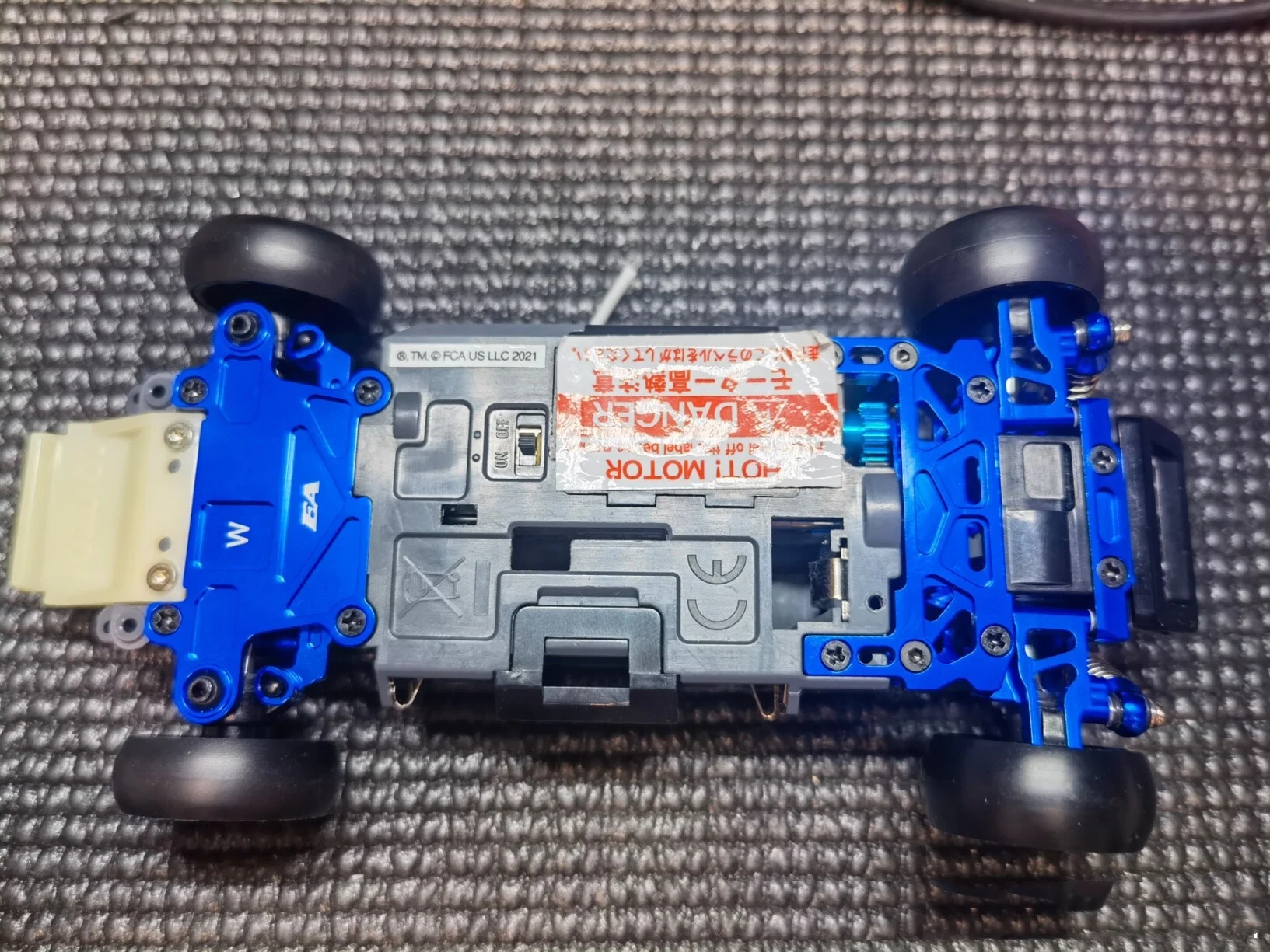 mowlヴィジランシア開封品 EAGLE AL Front Lower Cover For RC Car 1/28 Kyosho Mini-Z AWD