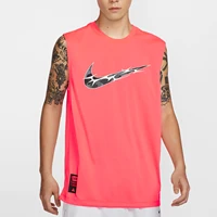Nike officiel nouveau débardeur d'entraînement sans manches respirant à col rond pour hommes HM4463-605 1