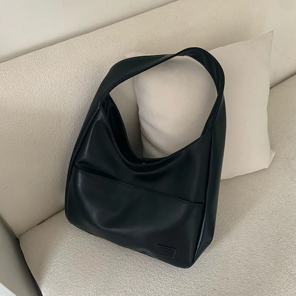 Retro Chic PU Shoulder Tote - Large Zipper Bag by The Nevermore
