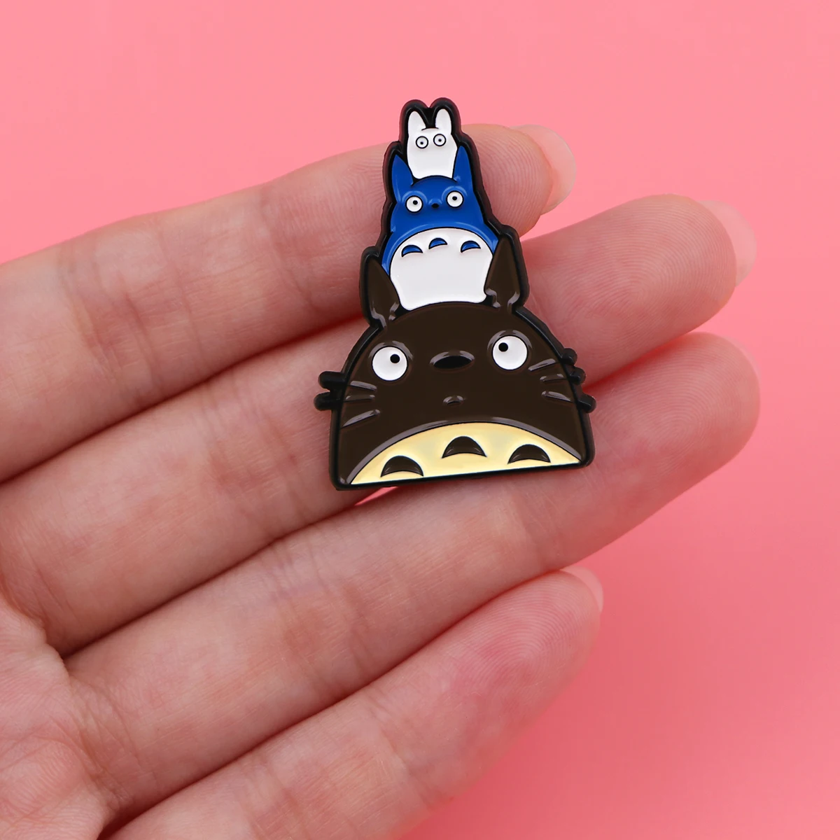 Anime-Inspired Fire Badge Enamel Pin – Trendy Backpack & Lapel Accessory Gift