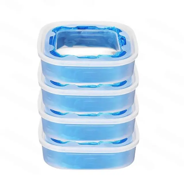 For Litter Genie Standard, Plus, XL+ And Style Pails, Garbage Bag Replacement Bag- 4Pcs Cat For Litter Refill Bags