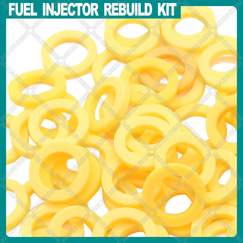 

Free shipping 1000 PCS 12.8mm OD:8mm Fuel injector repair kits Plastic Gasket for Bosch Ford Jeep Dodge American car 0280150943
