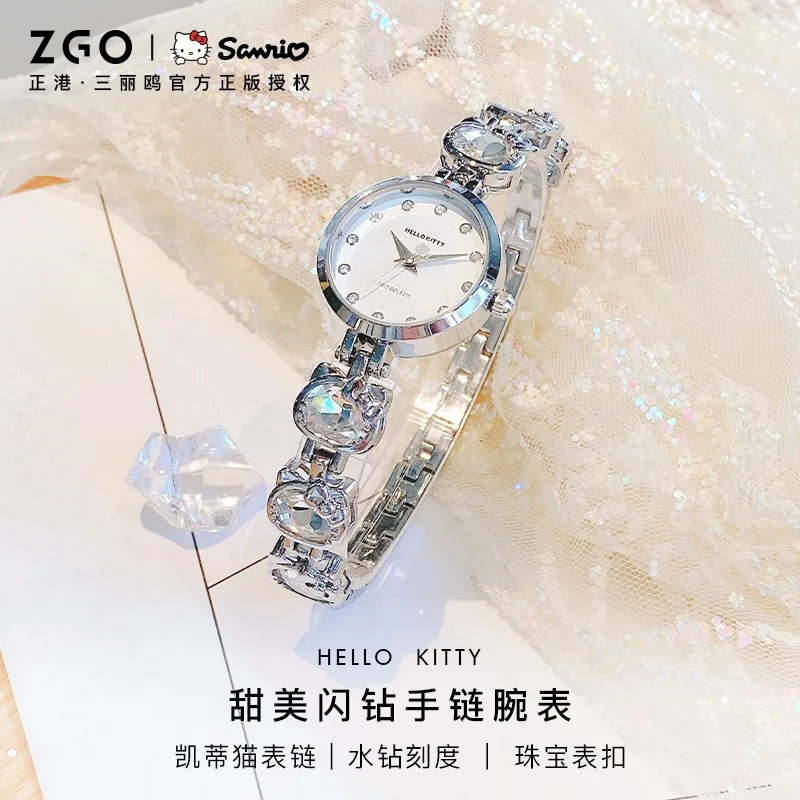 ZGO×サンリオ ハローキティ レディース クォーツ 防水時計