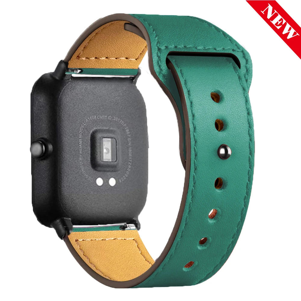 Premium Leather Watch Band - Elegant 20mm/22mm Strap Bracelet