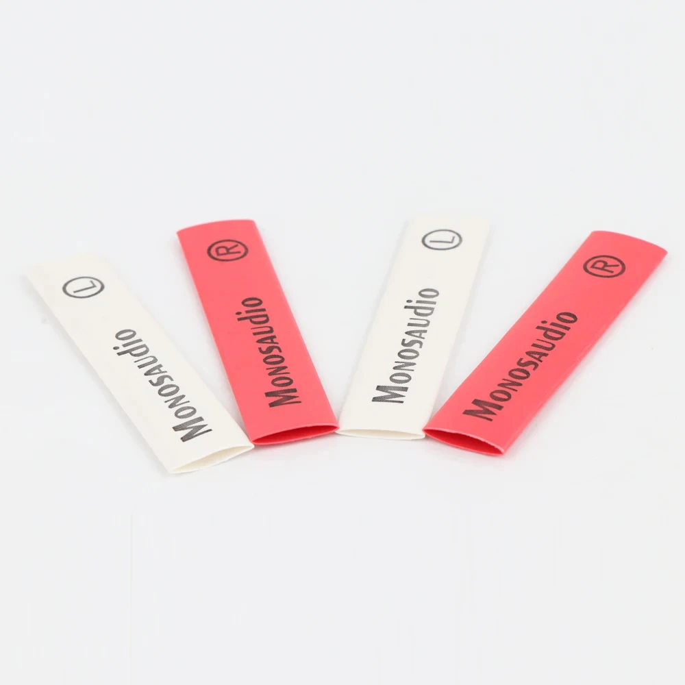 8pcs Monosaudio 8mm Heat Shrink Tube Insulation Sleeves for DIY Speaker Interconnect Audio Cables Speaker Cable Plug Connections
