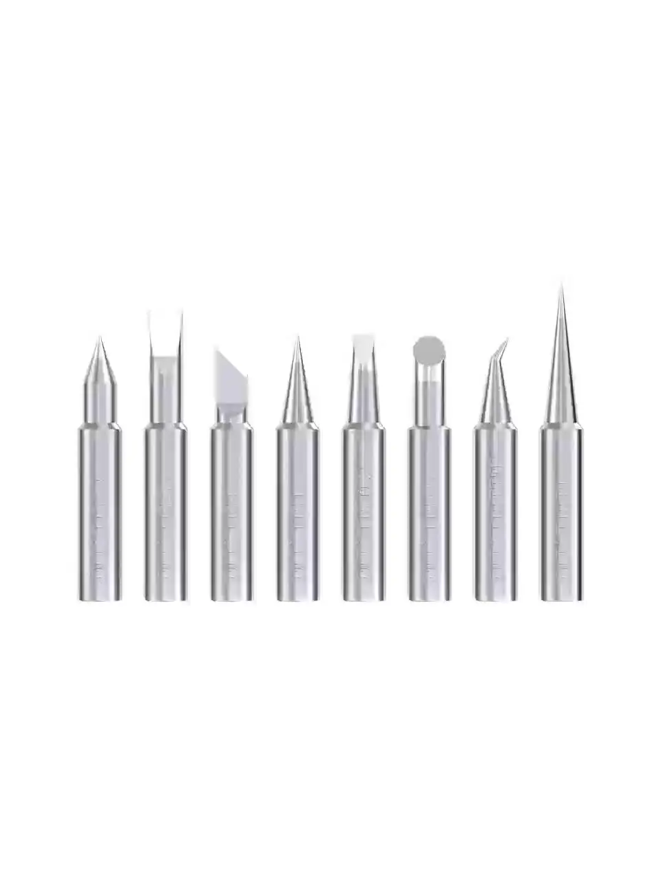 FandWay Set 5 Punte Per Inserti Filettati In Ottone M2-M5 Per Saldatore, Compatibili Hakko 900M/T18 E Weller