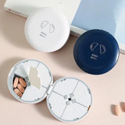 Travel Pill Organizer Moisture Proof Pills Box for Pocket Purse Daily Pill Case Portable Medicine Vitamin Holder Container