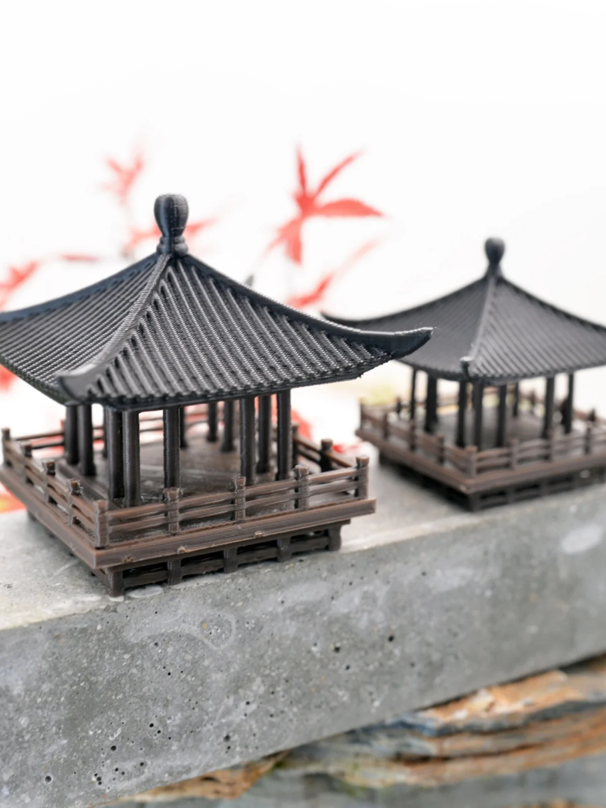 Chinese Garden Gazebo: The Perfect Miniature for Your Micro Landscape  Collection, image size:1200x1600