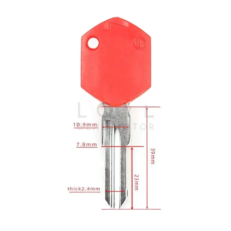 Motorcycle Keys 3Pcs Replace Uncut Blank Keys For KTM DUKE 125 250 390 690 990 1190 1050 1290 KTM250 KTM990 KTM690 KTM390