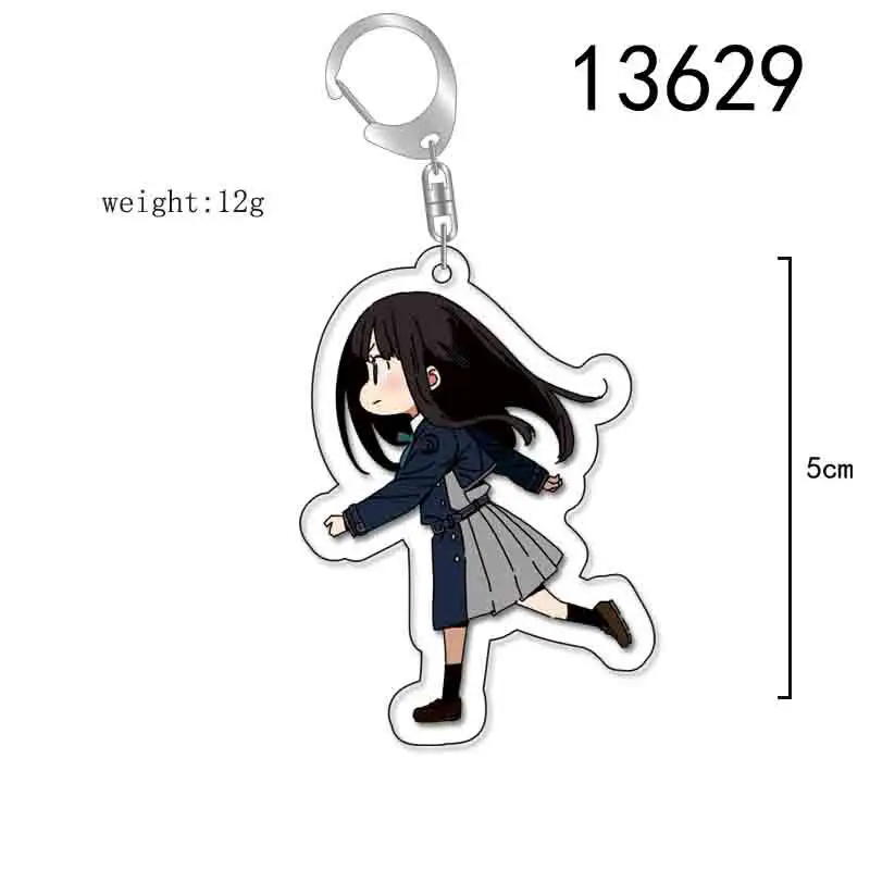 Anime Nishikigi Chisato Inoue Takina Nakahara Mizuki Kurumi Cosplay Schlüsselanhänger Zubehör Cartoon Anhänger Weihnachtsgeschenk – Detail 4