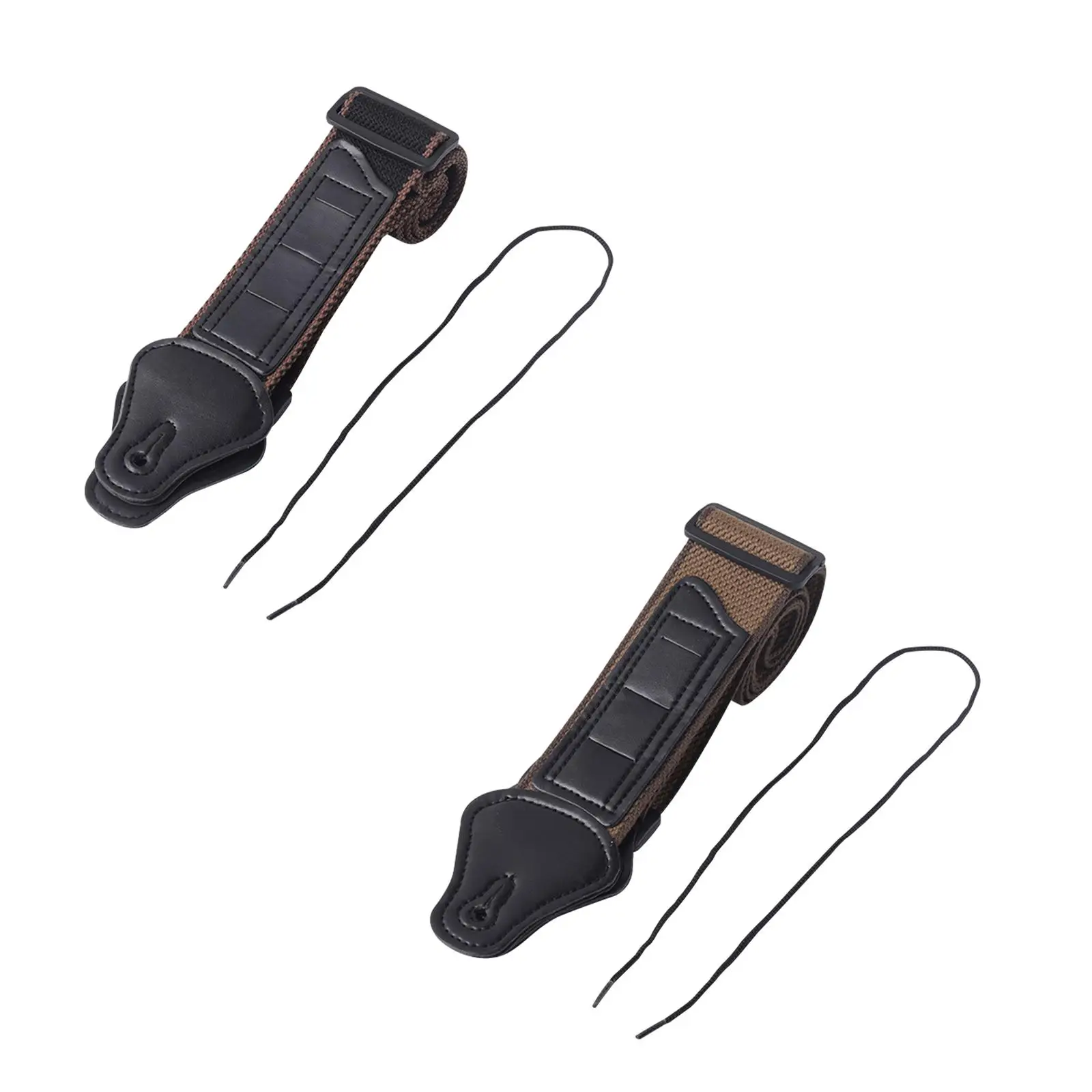 

Гитарный ремешок, простой в использовании, прочный, регулируемый для басов, акустические мандолины