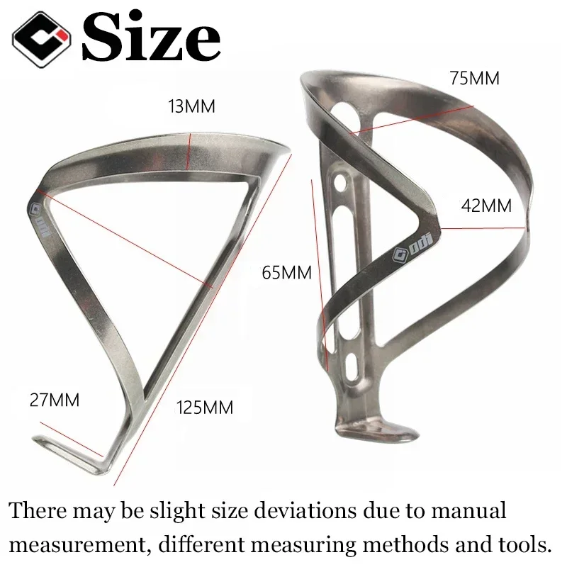 ODI 軽量 チタンボトルケージ ペア Amazon | 2X 自転車用ボトルケージ 超軽量チタン製ボトルケージ
