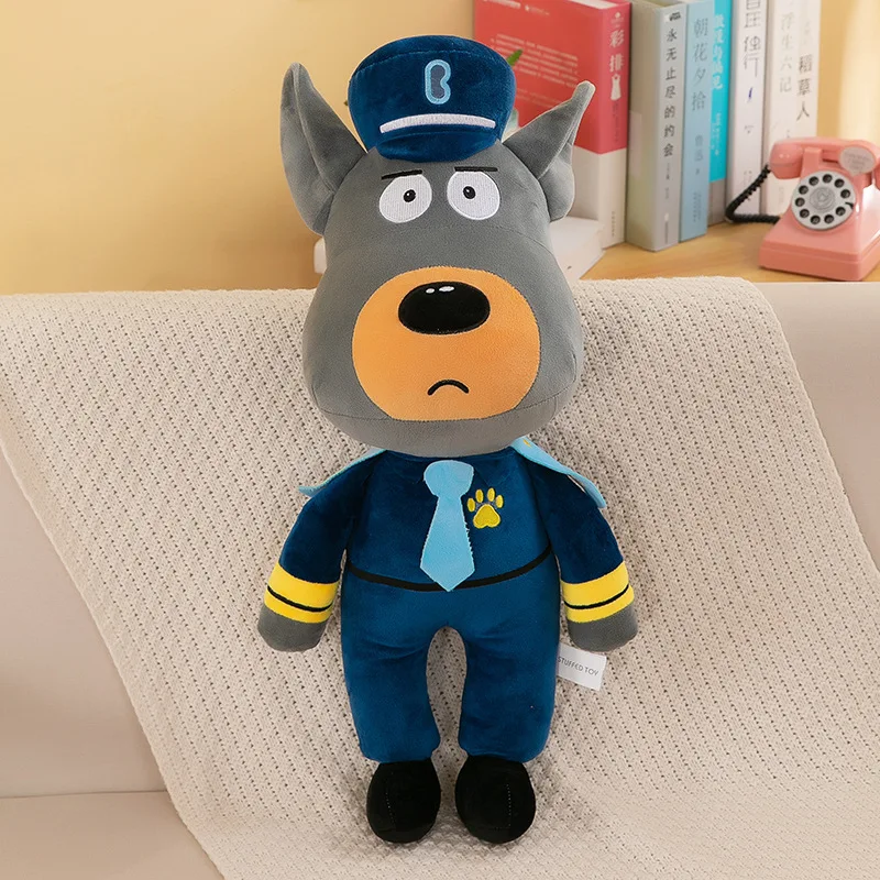 thumbnail image 1 of Muñeco de peluche de perro labrador de 30 cm, muñeco de anime, sargento de seguridad, perro labrador, lobo, regalo de cumpleaños y Navidad, 1 of 4
