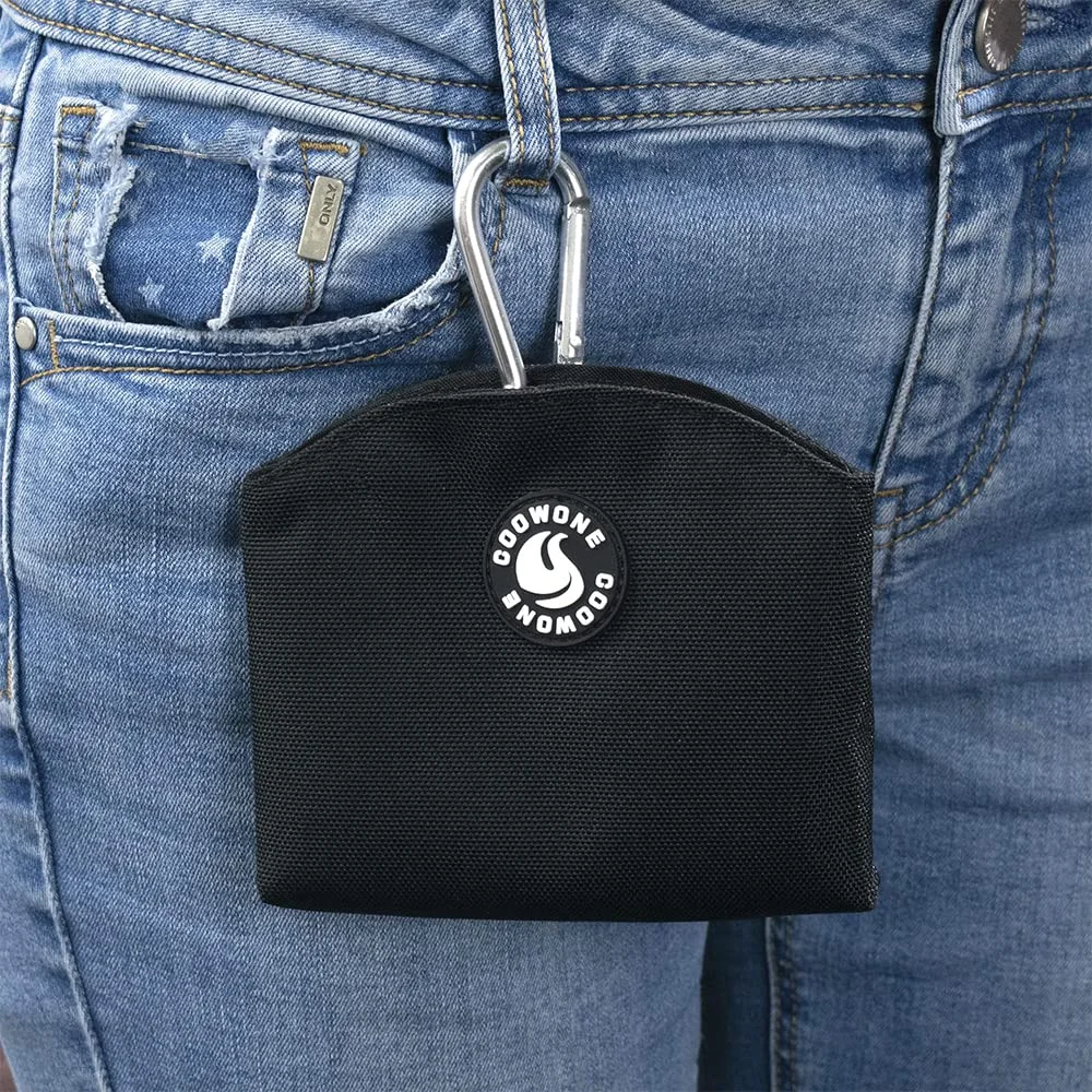 Collarlogo Hands-Free Dog Treat Pouch with Magnetic Closure Pet Training Pocket Outdoor Portable Waist Bag for Training