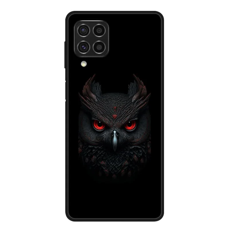 Black Shockproof Case Cover for Samsung Galaxy - Durable Protective Back Shell