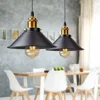 Vintage LED Iron Lampshade Retro Chandeliers Russia Pendant Lights for Loft Kitchen Dining Bedroom Home Lighting Hanging Lamp 2