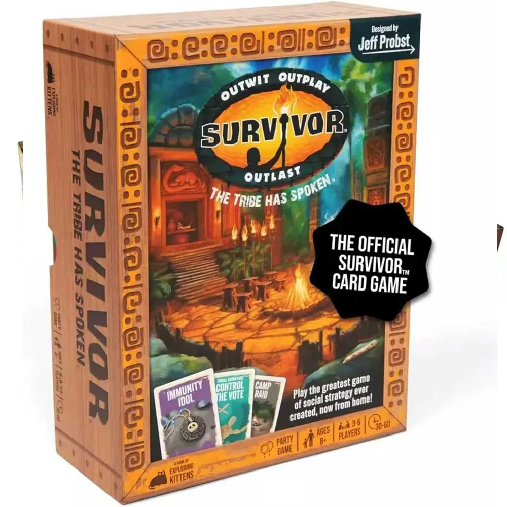 لعبة الحفلات العائلية المتفجرة للقطط الناجئة للأعمار من 14+ وما فوق - 3 إلى 6 لاعبين - رائعة للبالغين والمراهقين