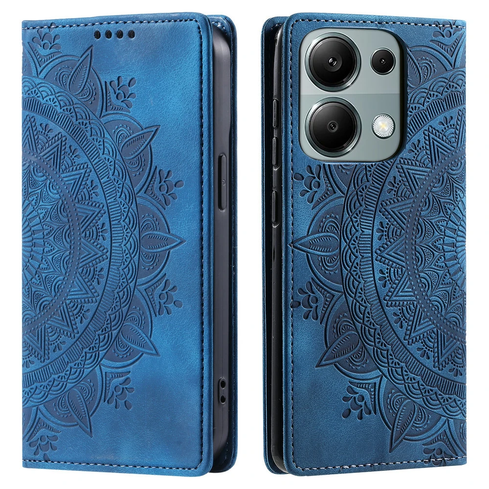 Luxury Flip Cover Wallet Case - Premium Magnetic Book Cover