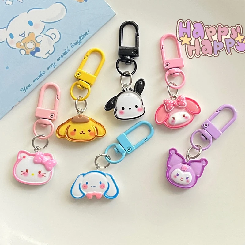 

Милая мультяшная девочка Sanrio, милая Подвеска для школьной сумки, изящная Подарочная бижутерия для девушки