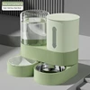 Automatic Pet Feeder and Waterer 2 in 1, Large Capacity Dry Wet Food Separate Dispenser with Timer, Smart Cat Bowl 6
