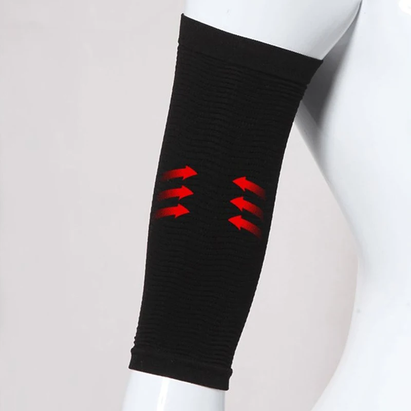 Sweat Arm Sleeve 1Pair Compression Slimming Workout Toning Burn Cellulite Shaper For Women Weight Loss