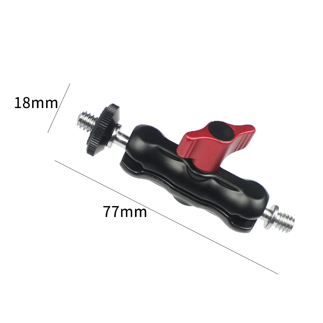 Super Clamp 360° ° Rotation Kugelkopf Adapter Magic Arm 1/4" Schraube für Monitor Licht Mikrofon Halter Telefon Ständer Stativ Verlängern Halterung – Detail 12