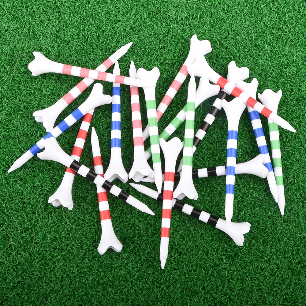 Colored Golf Tee - Durable Four-fork Plastic Golf Tee Set