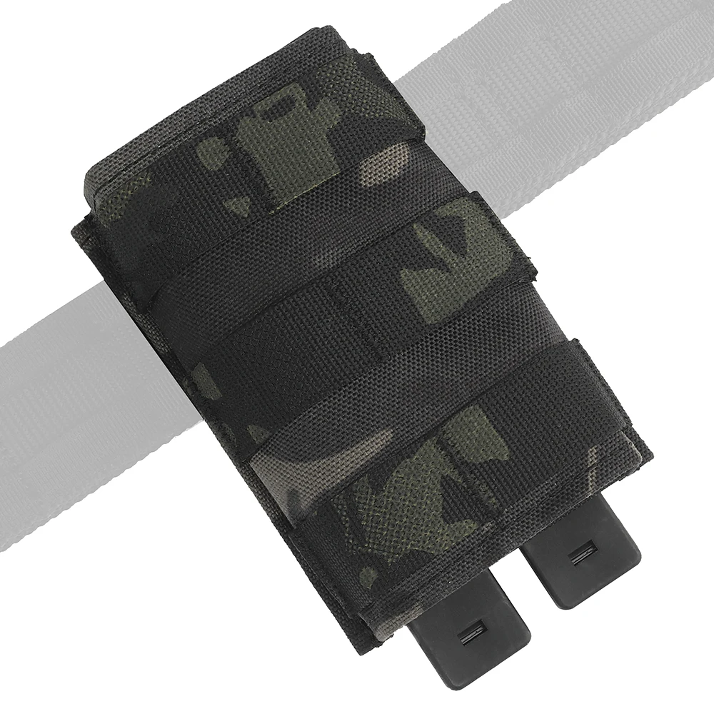 OPHIDIANTAC 5,56 Single Molle Zubehörtasche Single/Mittellange KYWI-Tasche FAST Hunting Air Soft Extinction Gear – Detail 15