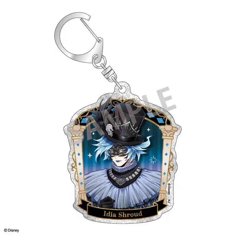 Twisted Wonderland Acrylic Keychain and Stand - Anime Action Figure Ornament and Desktop Accessory