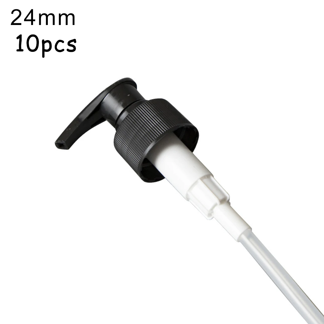 

10PCS Bathroom Liquid Soap Dispenser Manual Replacement Lotion Shampoo Pump With Plastic Tank Tube For Bathroom Access