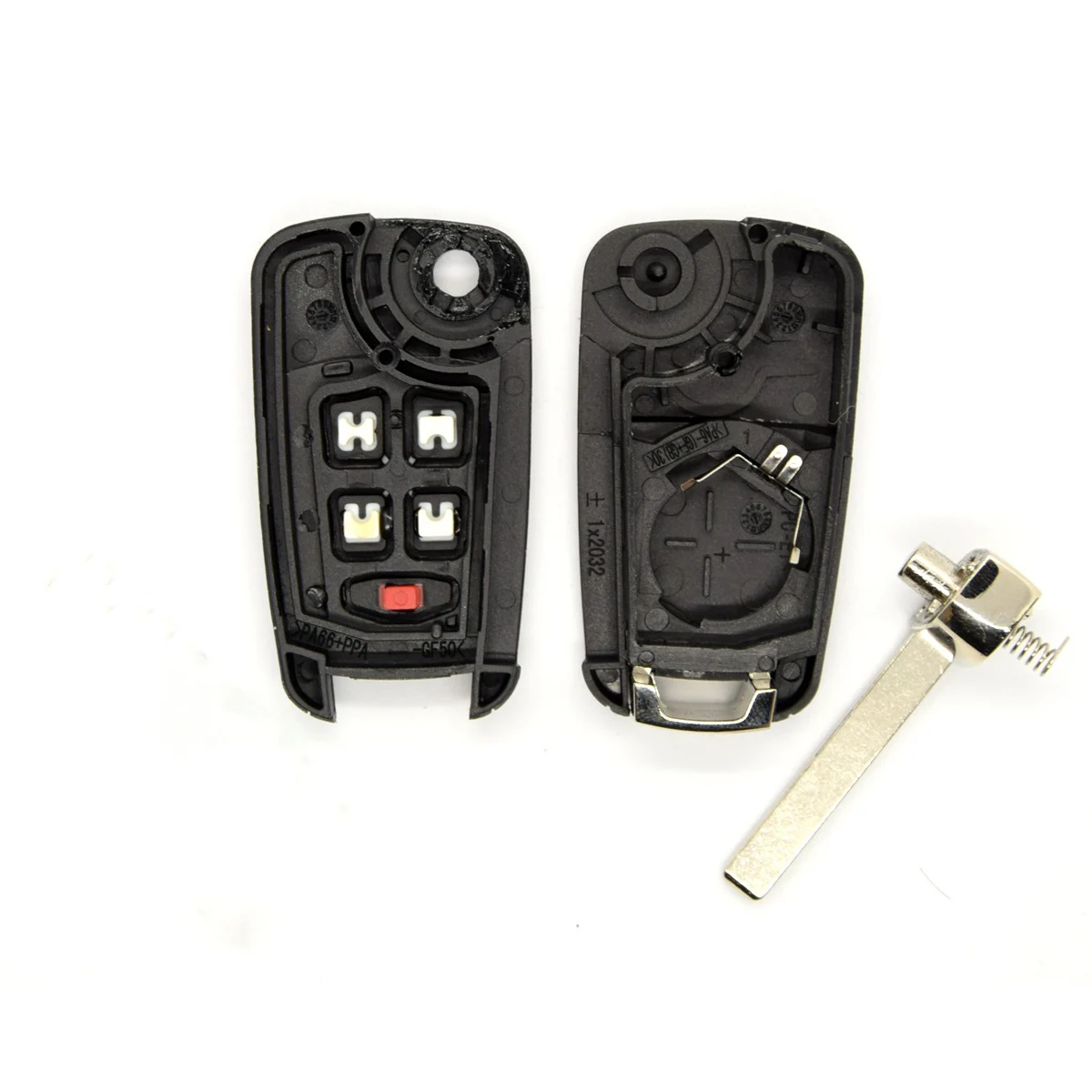 Okey Car Key Shell Case Cover per Chevrolet Cruze Epica Lova Camaro Impala per Opel Vauxhall Insignia Astra Mokka per Buick - Sf4ab5f8660414729a9db05aa22a44a178