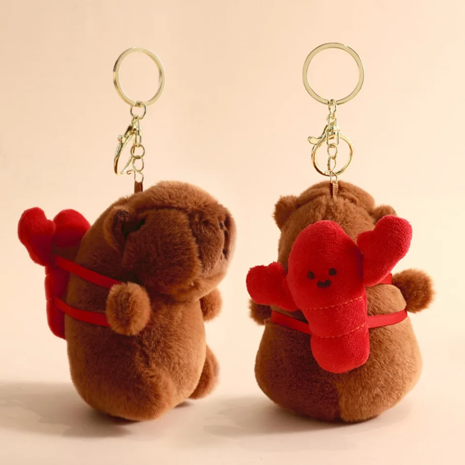 Dabihu Portachiavi Capybara, regalo per donne e uomini, amanti della