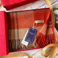 Luxurious Alpaca Wool Scarf Thick Winter Women's Checkered Wave Pattern Versatile Neck Warmer Comfortable Soft Fabric Scarf