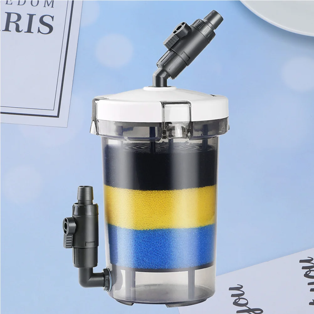 

1PC Special Aquarium Filter Transparent Fish Tank Filter Bucket Aquarium Filter Equipment Front Grass Tank Filter Mute Outer