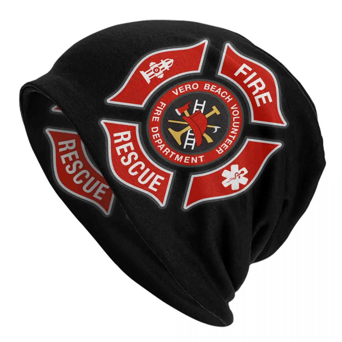 Fire-Rescue-Firefighter-Bonnet-Beanie-Knitted-Hat-Men-Women-Hip-Hop