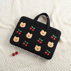 Chic Shockproof Laptop Handbag and Notebook Pouch for iPad9.7 - 11inch (Yingtaoxiaoxiong)