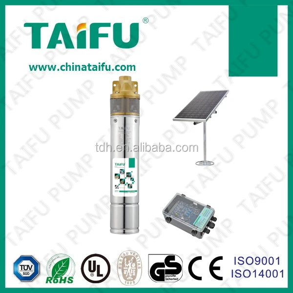 TAIFU 4hp agriculture submersible solar water pump kit 4TSSC12-140-300/3000  - AliExpress
