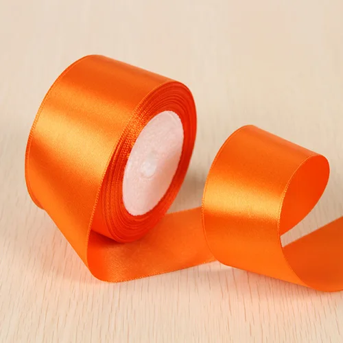 Elegant Satin Ribbons in Variety of Colors for Wedding and Party Decorations