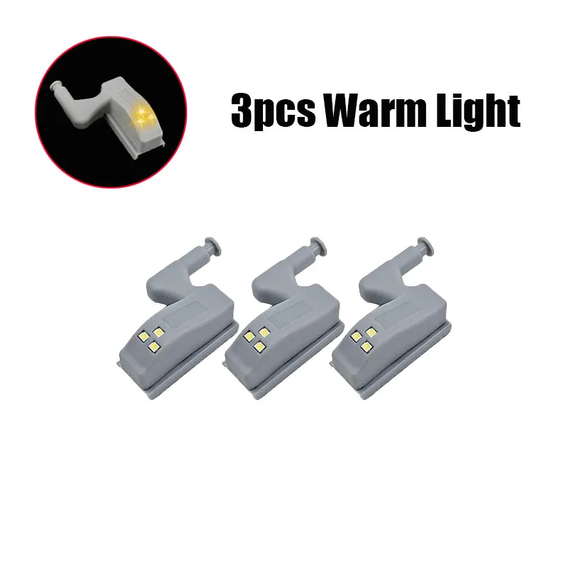 3pcs warm light