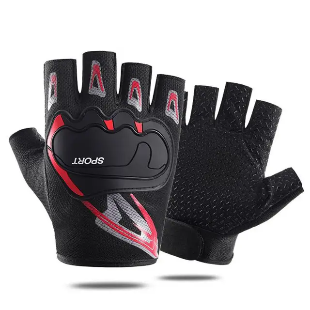 Half Finger Cycling Gloves Bicycle Motorcyclist Gloves Gym Training