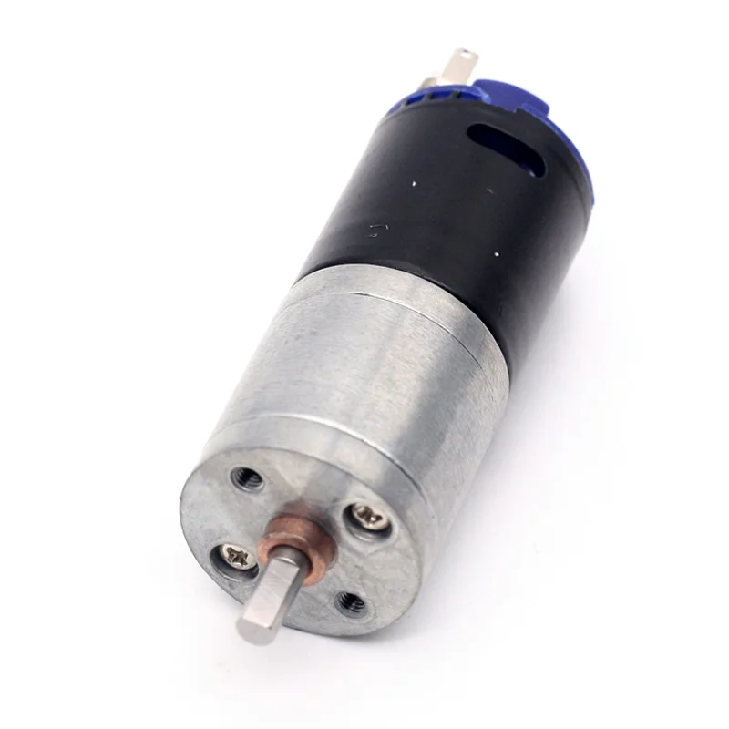 AOLONG JGA25-370DG 6/12V 15-4545RPM Dual Gear Drive Reduction Motor high torqu dc motor dc motor 6v