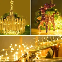 1Pack Fairy Light String Led Copper Wire String Light 1/2/3/5/10M Battery Powered For Bedroom Garden Party Wedding Decoration - Image 2