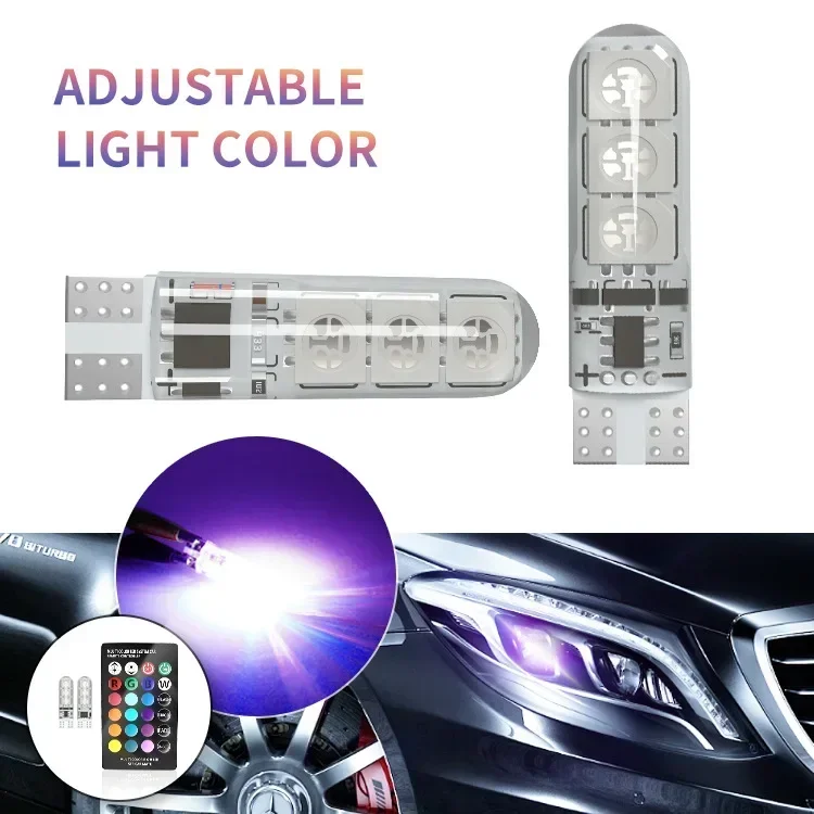 RGB LED Car Interior Lighting Kit with Remote Control