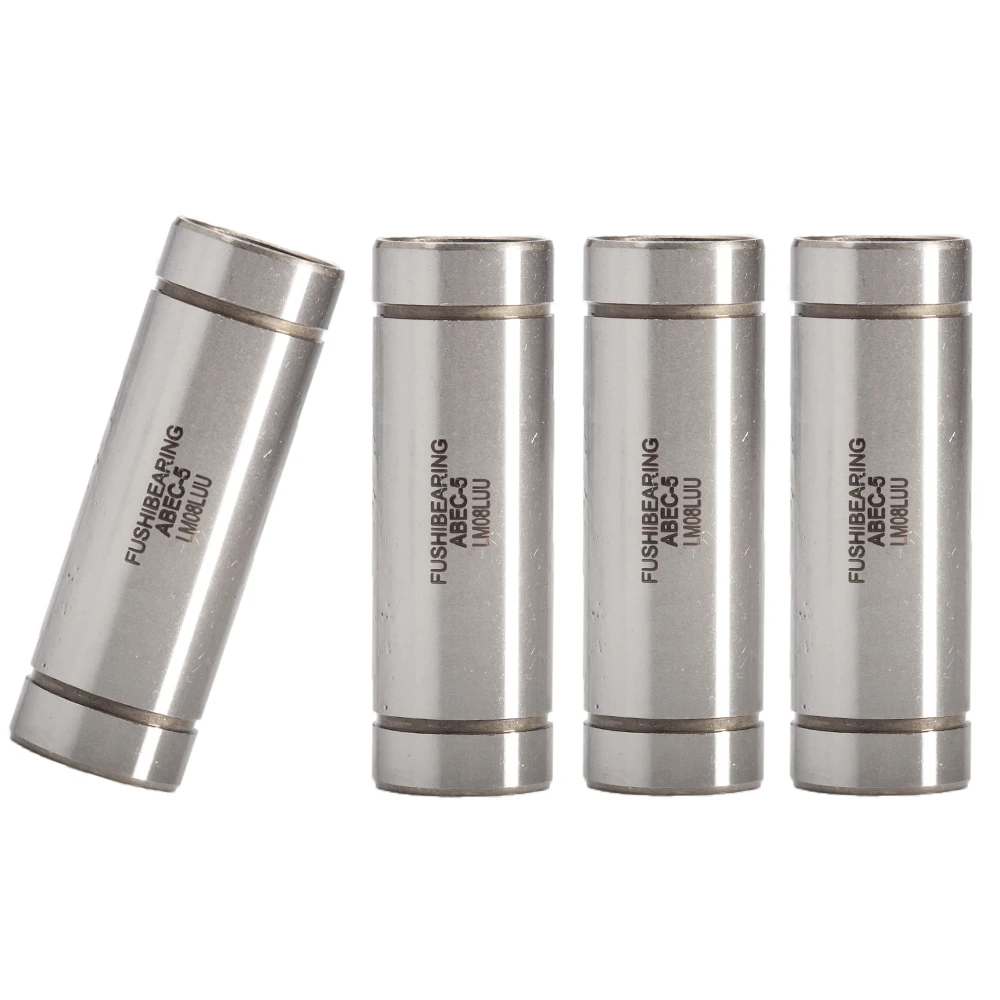 

LM LUU Linear Motion Bearings ( 4 PCS ) LM6LUU LM8LUU LM10LUU LM12LUU LM13LUU LM16LUU LM20LUU Long Type Linear Bearings