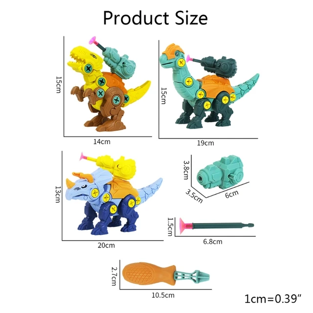 Joints Dinosaur Blocks Kid’s Hand-on Training Educational Toy for Toddler Boys 6