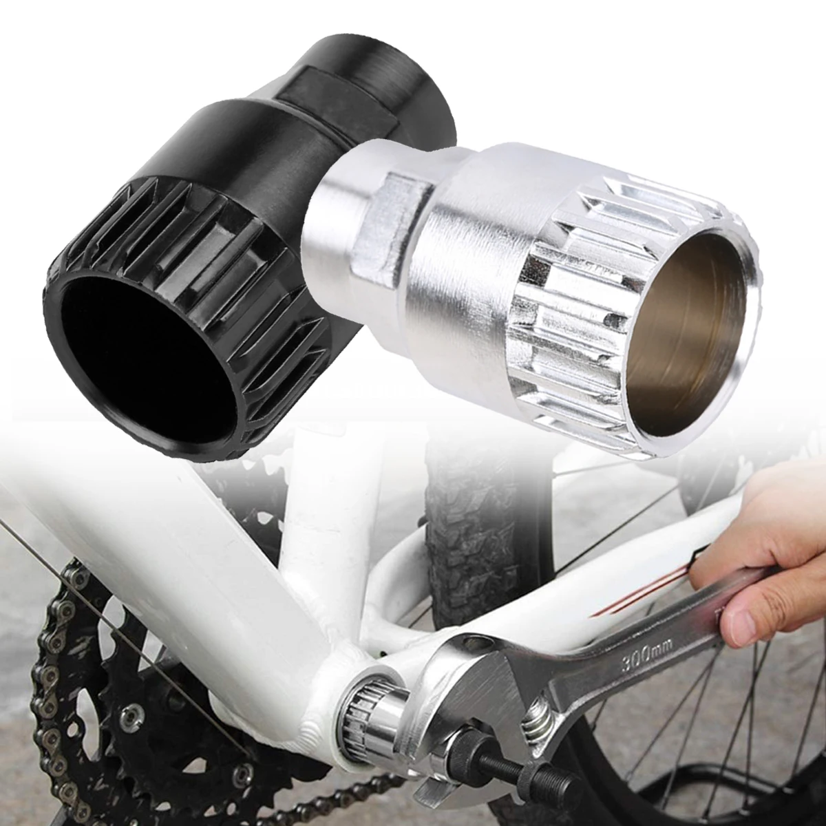 

Bike Crank Extractor Removal Wheel Puller Bolts Bottom Bracket MTB Crankset 20 Teeth Fit Teeth Diagnostic-Tool Repair Accessory