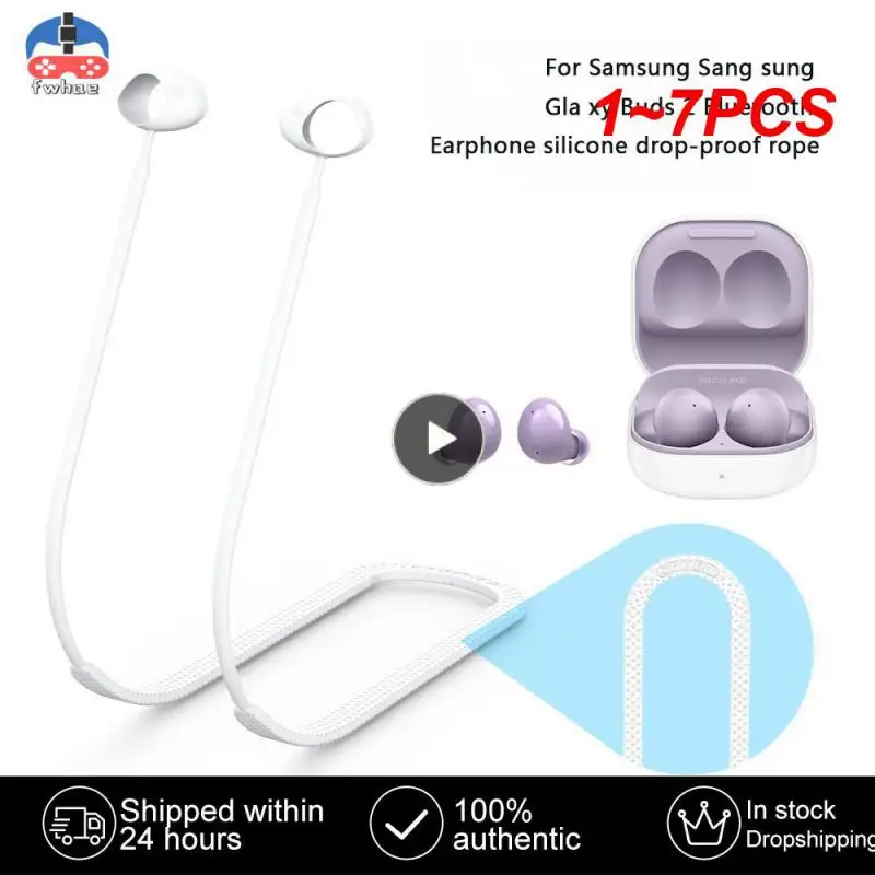 

1-7 шт., водонепроницаемый силиконовый ремешок для наушников Galaxy Buds 2