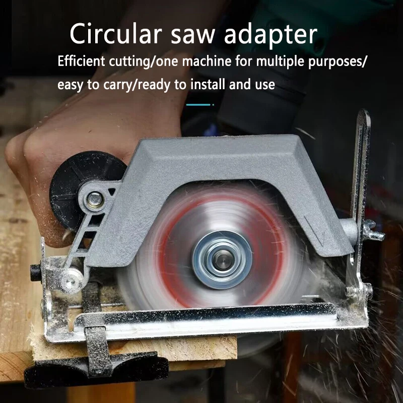 

Saw Blade Power Tool Adapter Portable Mini Cutting Machine Electric Drill Converter Into Electric Circular Saw