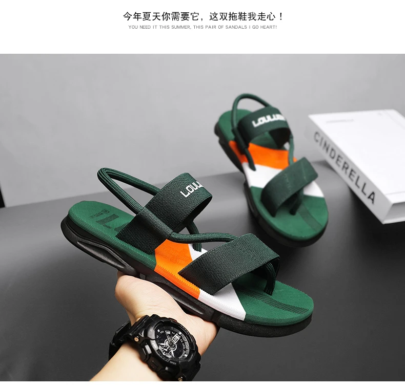 Herren-Sommerpantoffeln, weiche, atmungsaktive Slip-On-Hausschuhe, leichte Flip-Flops für Herren – Detail 11